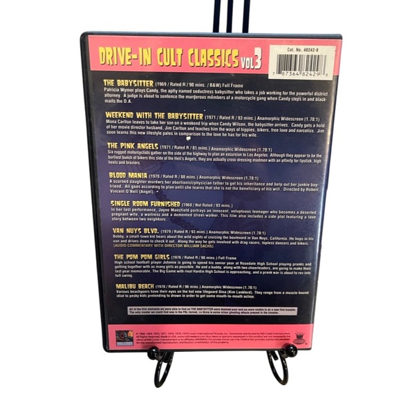 Drive In-Cult Classics Volume 3: B-Movie Horror - Shock cinema: 4 DVD set - Picture 2 of 3